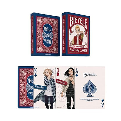 Bicycle Tokyo Revengers - Cartas de Anime, 1 baraja