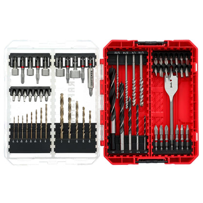 CRAFTSMAN - Juego de brocas de 60 piezas (CMAF1260)