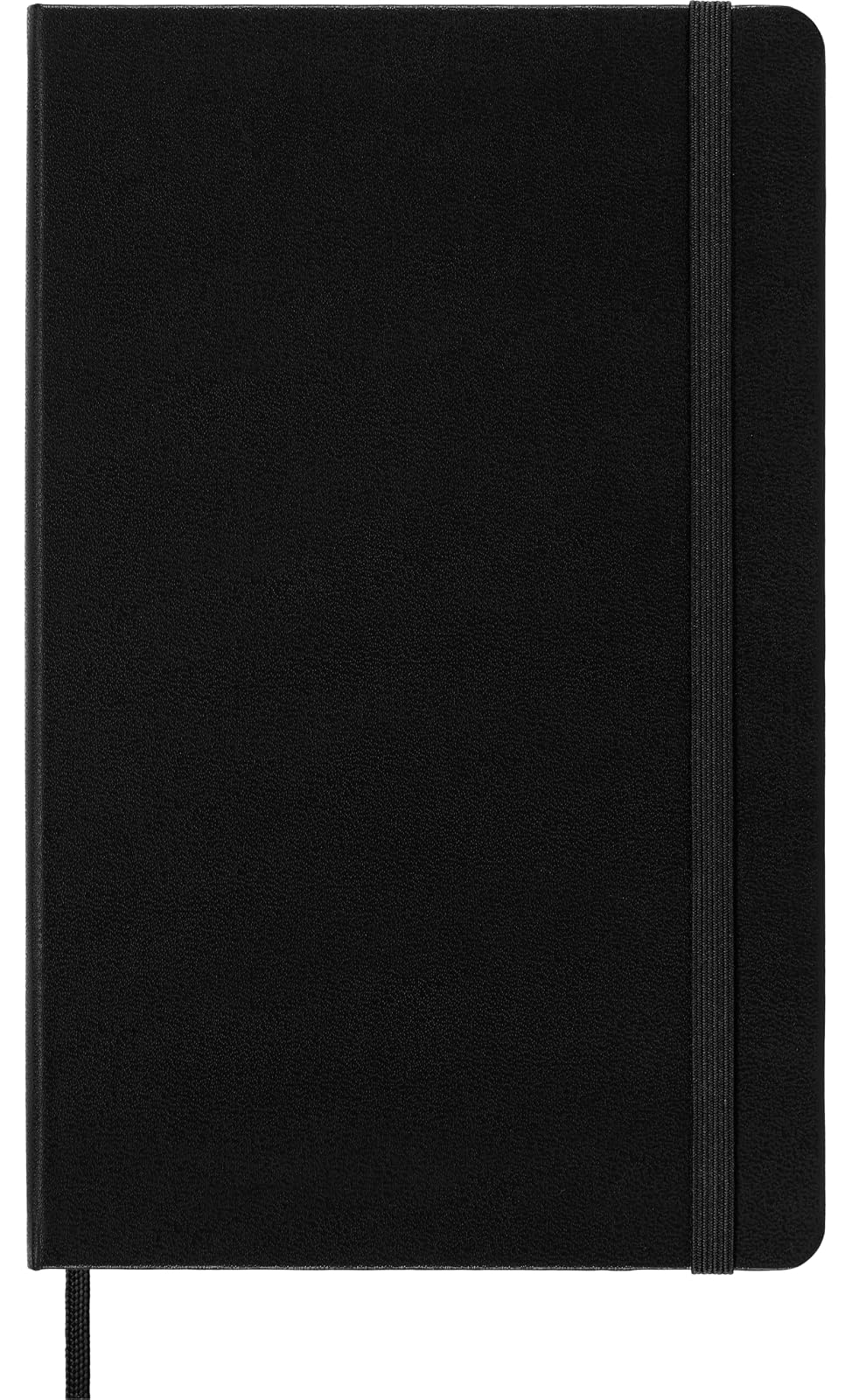 Moleskine Libreta Clásica Grande Negra de Hoja Rayada y Pasta Dura | Cuaderno grande de 5 x 21 cm con 240 páginas rayadas para diario, toma de notas, planificación y escritura diaria.