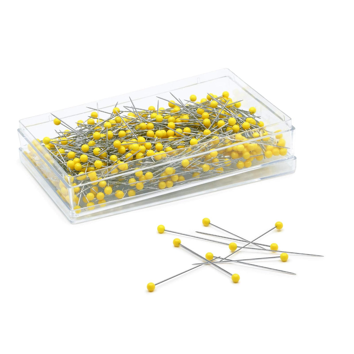 Dritz 1310 - Pasadores para acolchar, Amarillo, 1-3/4 Pulgadas (500 Unidades)