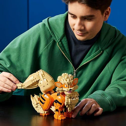 LEGO Pokémon Arcanine – Construye una Detallada Figura Articulada para Exhibirla como Decoración Pokémon – Regalo Coleccionable de Videojuego para Adultos – 72160