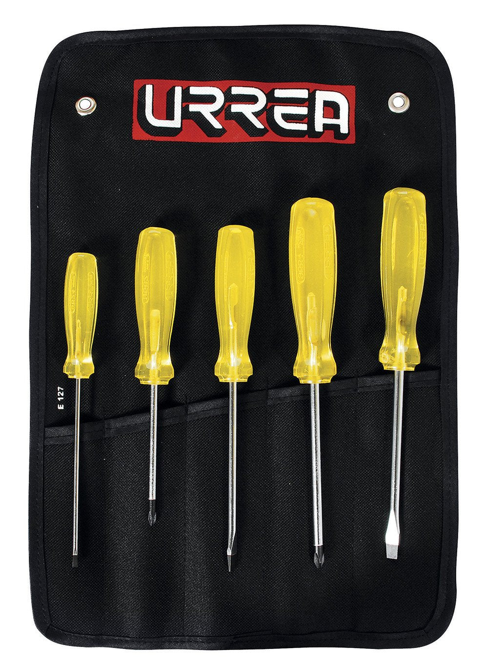 Urrea Juego de Destornilladores Mango Ámbar Combinados - 5 piezas