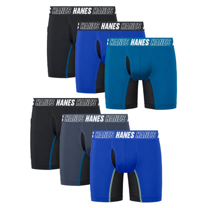 Hanes Boys Moves - Ropa Interior para niños, Paquete de 6