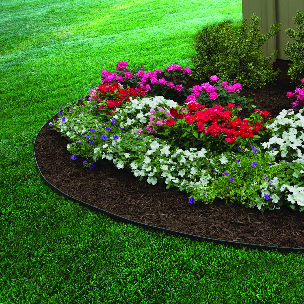 Dimex EdgePro Plastic Heavy Duty No-Dig Edging Kit, 100-Feet (3100-100C)