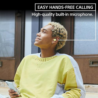 Sony WF-C510 Auriculares Bluetooth intrauditivos, hasta 22 Horas de batería, conexión multipunto, micrófono y Resistencia al Agua, Color Blanco