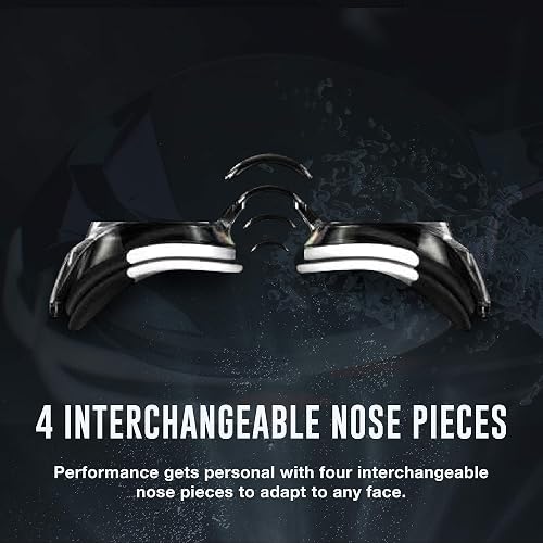Speedo 7750129-001 Goggles Vanquisher 2.0 Mirrored para Dama, color Negro