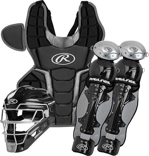 Rawlings - Juego de Receptor de béisbol de la Serie Renegade | Certificado NOCSAE | Adulto | Intermedio | Juvenil | Múltiples Colores