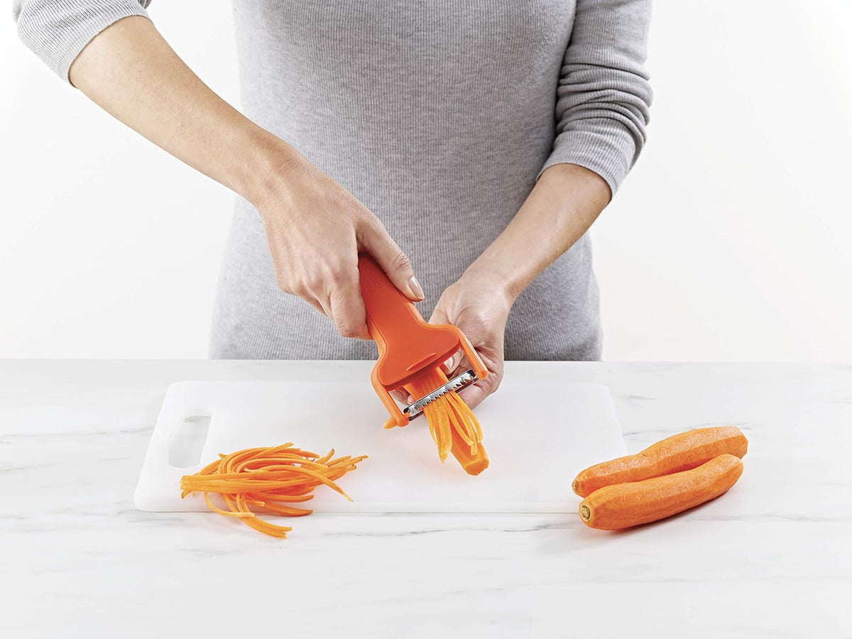 Joseph Joseph SafeStore Pelador, talla única, naranja