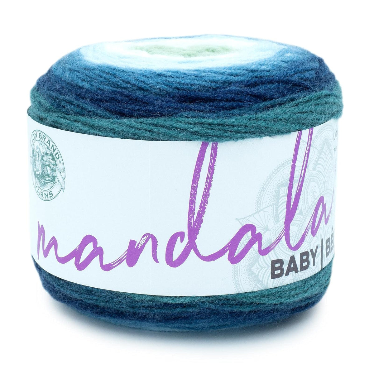 Lion Brand Mandala Baby Estambre Acrílico, 150 g - Nuevo color