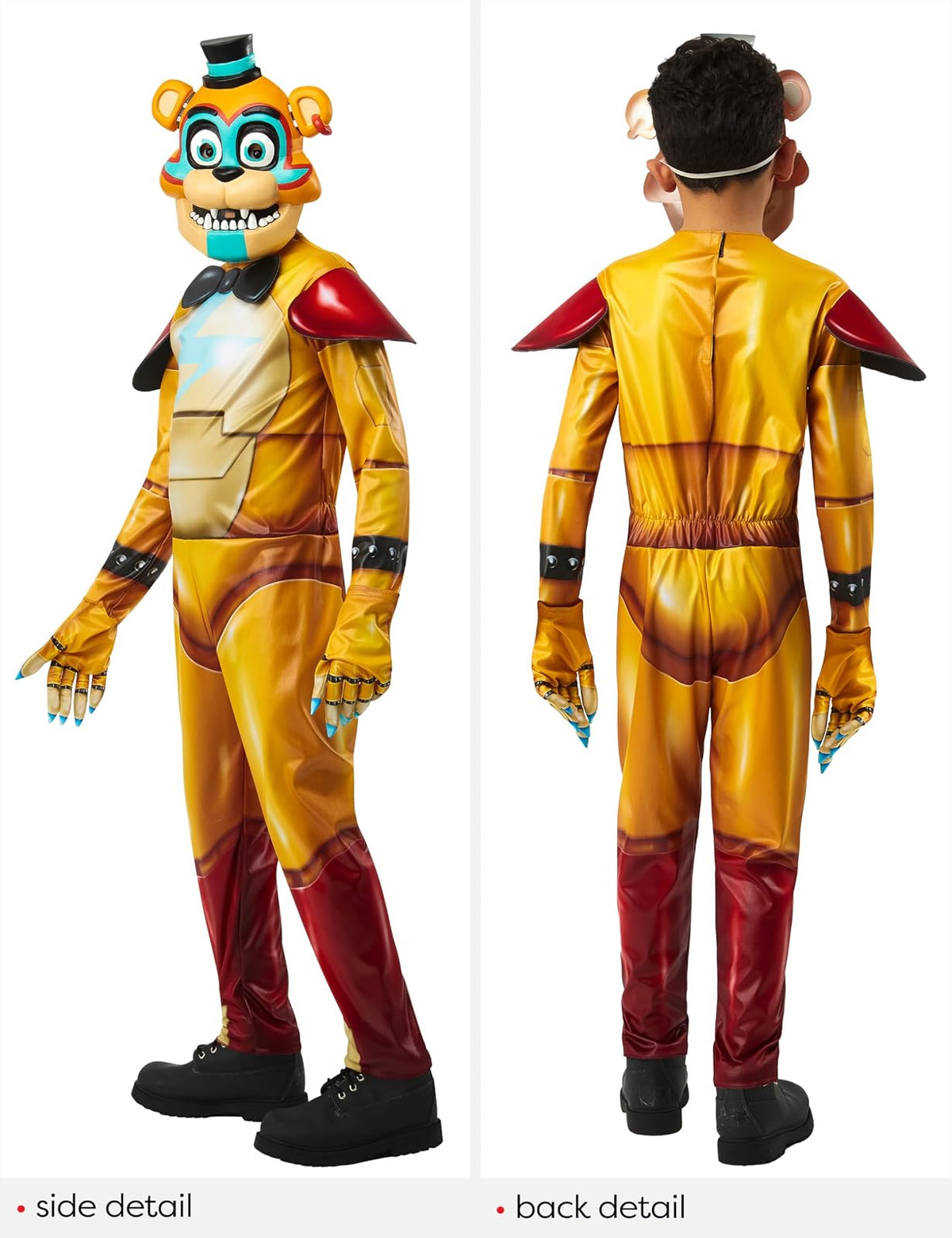 Rubie's Disfraz infantil de Five Nights at Freddy's Glamrock Freddy, como se muestra, mediano