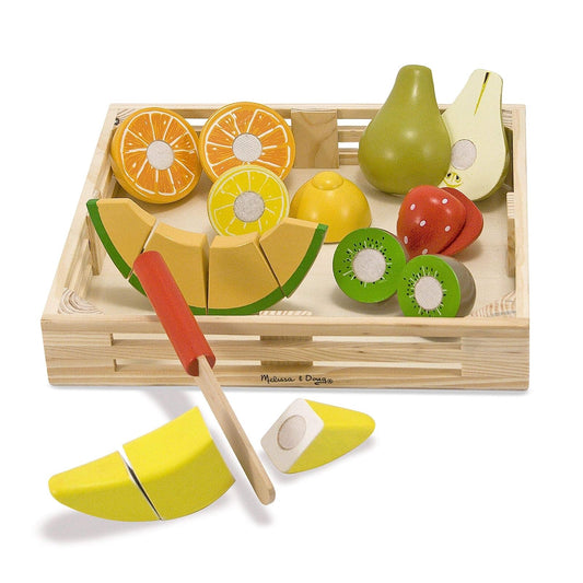 Melissa & Doug Fruta De Madera para Cortar