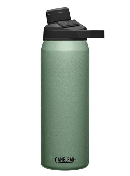 CamelBak Chute Mag - Botella de agua de acero inoxidable aislada al aspiradora, 25 onzas, musgo - 25 onzas - Verde (Moss)