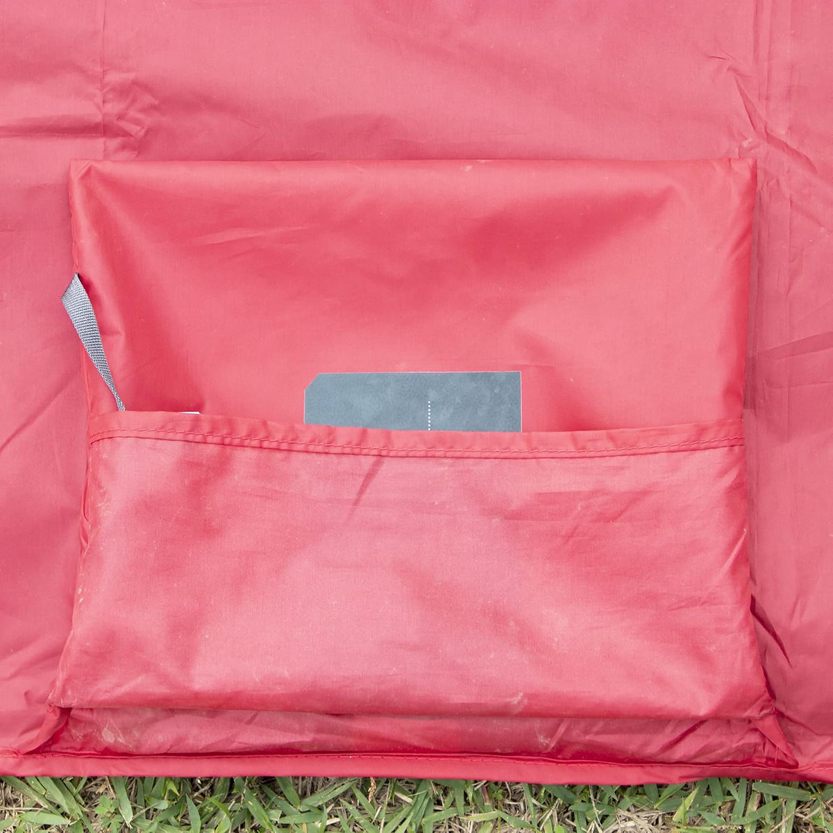 MSR - Lona Universal para 6 Personas, tamaño Grande, 117 x 97 Pulgadas, Color Rojo