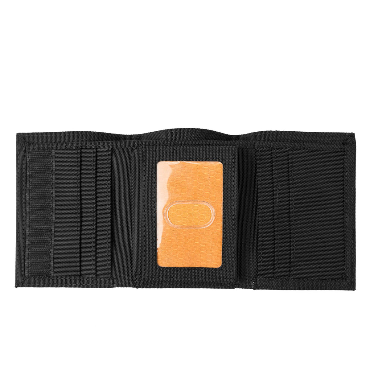 Timberland PRO - Billetera Hombre Cordura con Protección RFID - Negro - 13 Bolsillos - Cierre de Velcro - Triptico - Nailon - Adulto