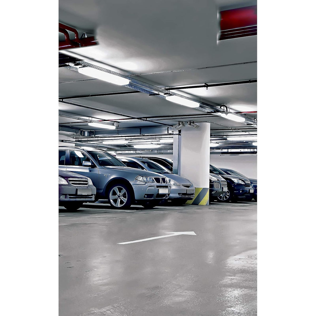 Volteck Lait VAP-001L, Luminario lineal de LED2 x 18 W T8