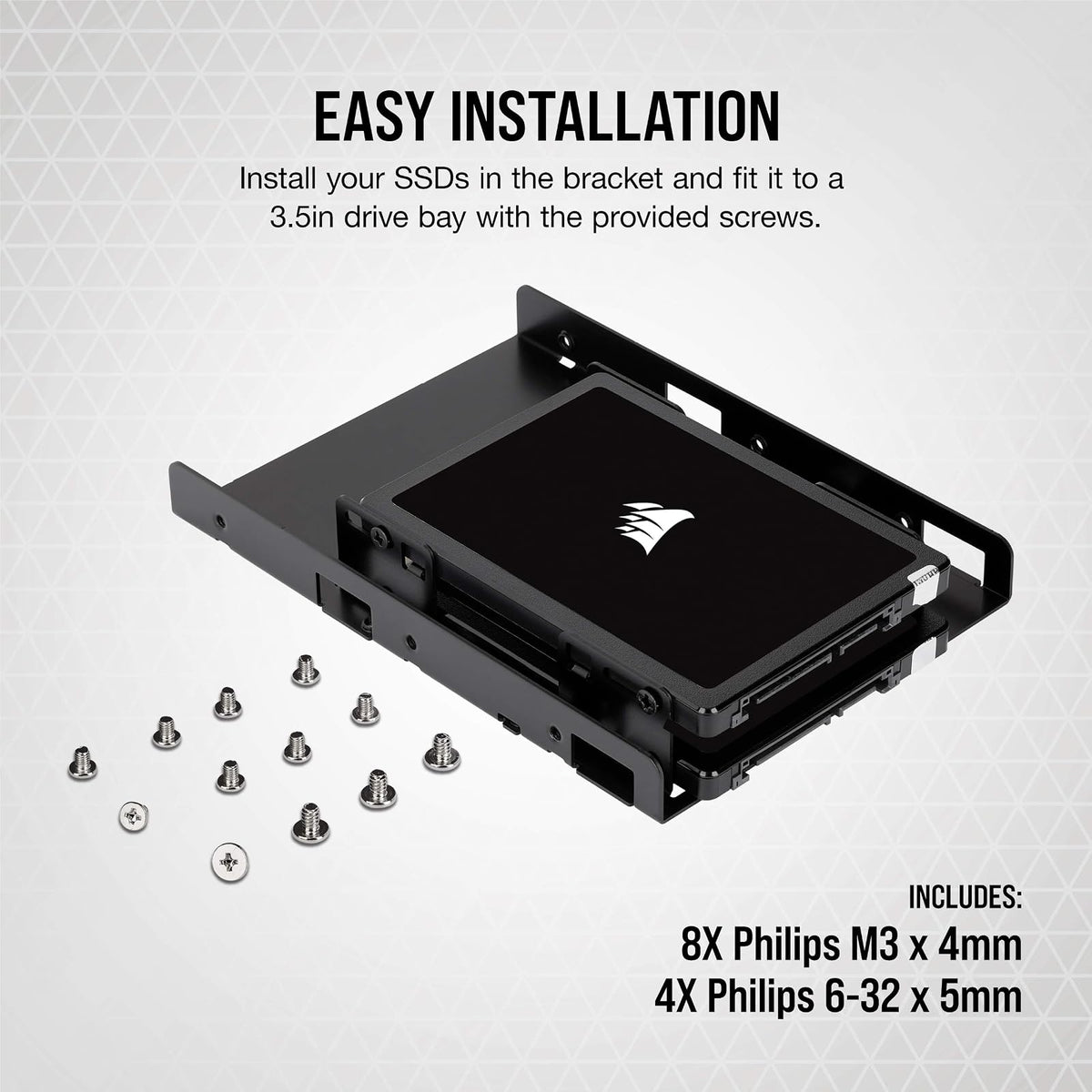 Corsair Dual SSD Mounting Bracket 3.5" CSSD-BRKT2