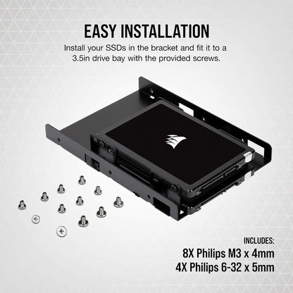 Corsair Dual SSD Mounting Bracket 3.5" CSSD-BRKT2