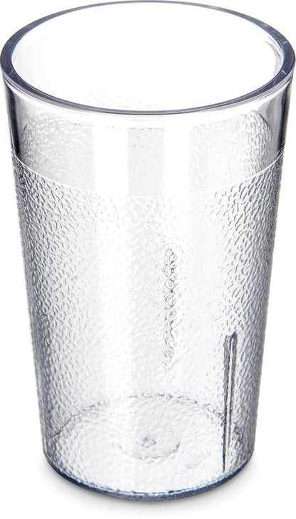 Carlisle Vasos de Plástico Apilables Transparentes 5 oz (Paquete de 72) - 5 Ounces - Transparente - 72