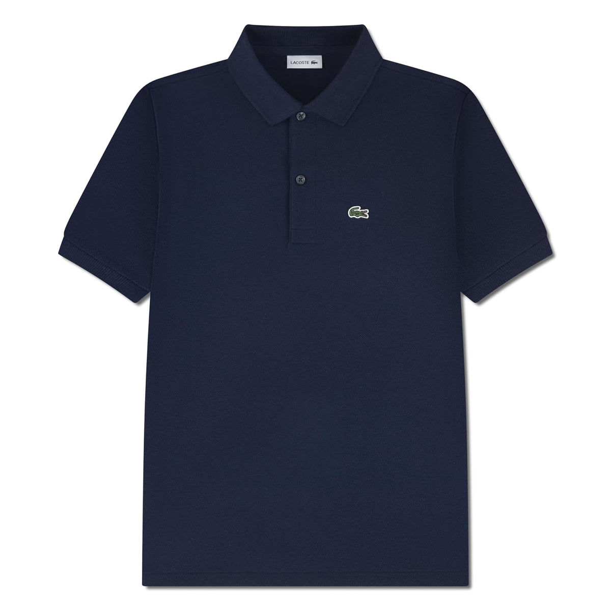 Lacoste Polo Clásico de Piqué Manga Corta para Niño - Azul marino - 4T