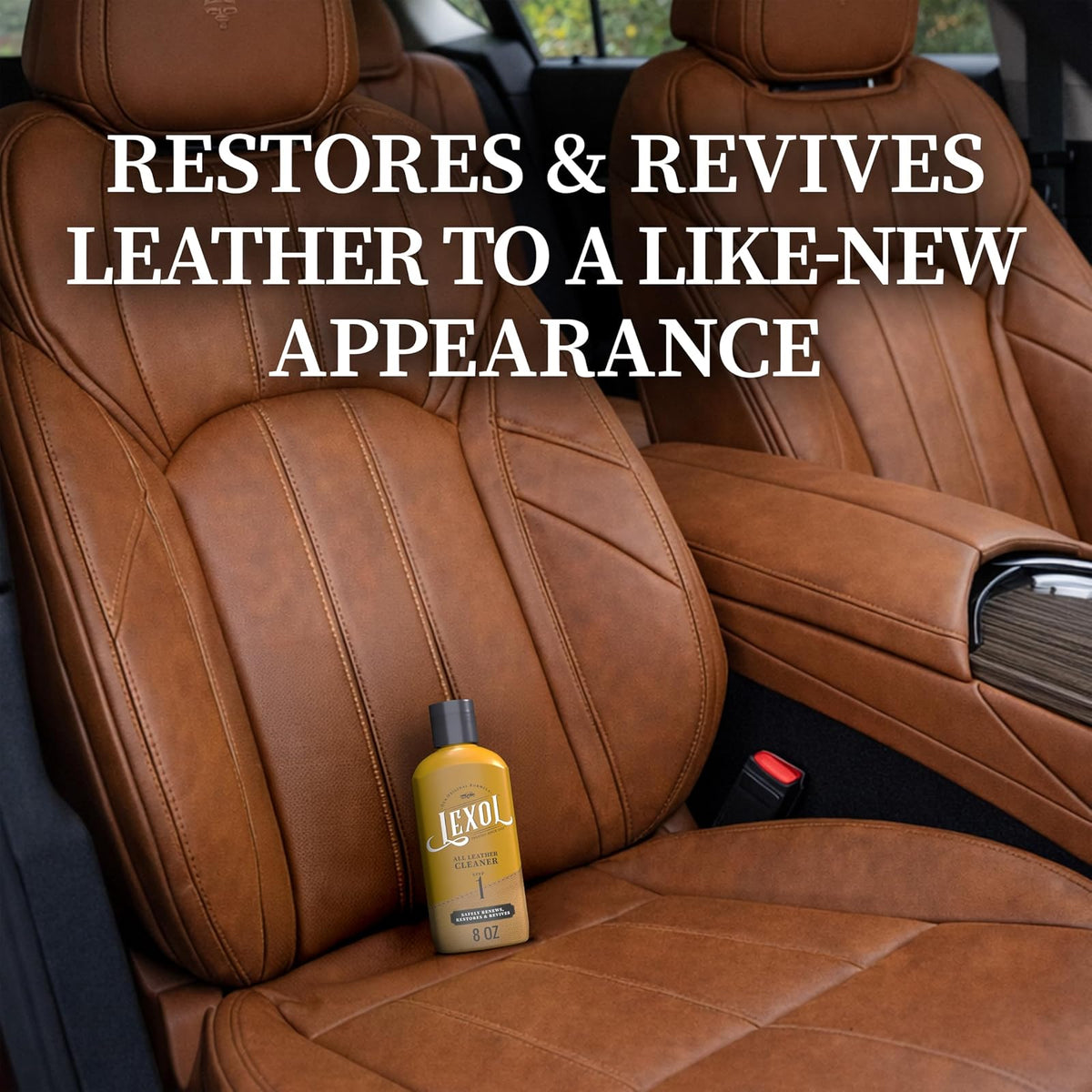 Lexol Limpiador para Cuero pH- 16.9 oz | Para uso en ropa de cuero, muebles, interiores de auto, zapatos, bolsos y accesorios