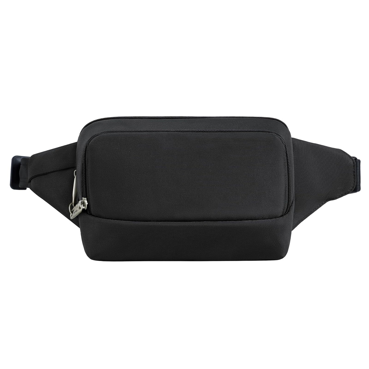 Travelon - Riñonera clásica antirrobo, Negro -, Una talla, Travelon - Riñonera clásica antirrobo