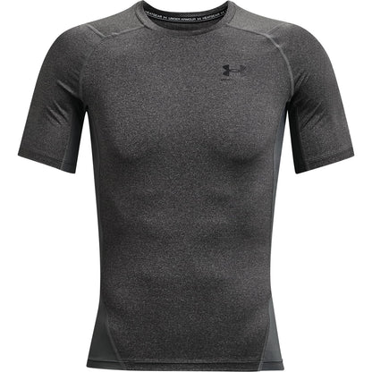 Under Armour HeatGear Camiseta de Compresión para Hombre - Gris - M