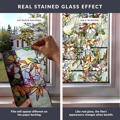 ARTSCAPE Trellis Window Film, 24" x 36", Multicolor