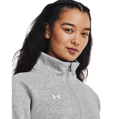 Under Armour Forro Polar Rival con Media Cremallera Sudadera para Mujer