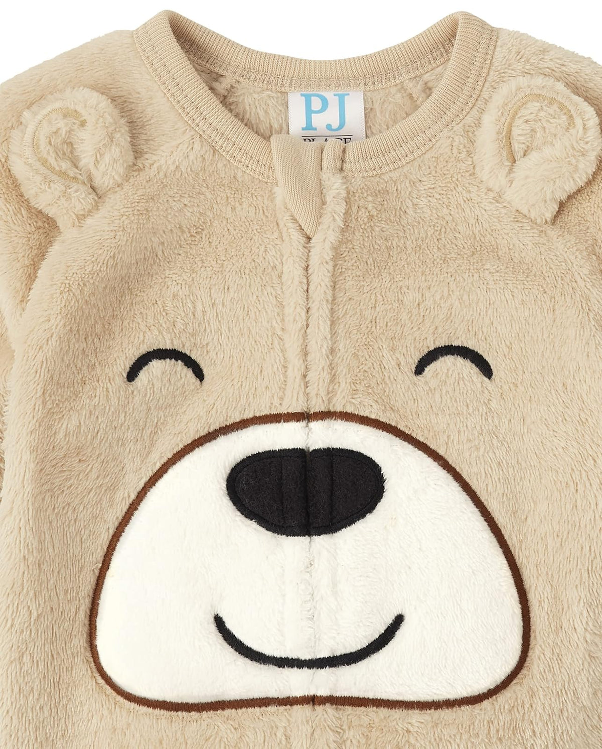 The Children's Place Pijama de una Pieza con pies y Cierre Frontal de Forro Polar para niños pequeños Mamelucos para bebés y niños pequeños bebés niños