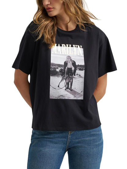 Lee Playera x Marylin Monroe Girlfriend tee para Mujer