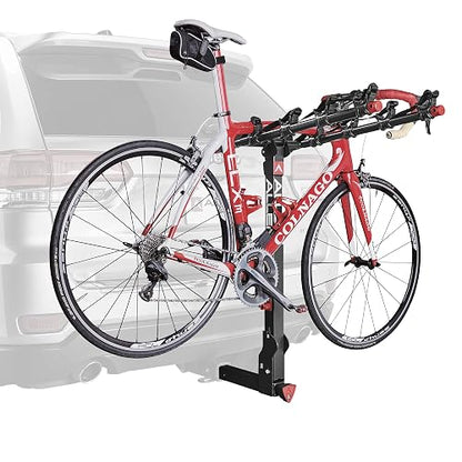 Allen Sports Deluxe Locking Quick Release 3-Bike Carrier for 2 in. & 1 4 in. Hitch