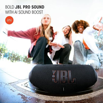 JBL Charge 6 Bocina Portátil Bluetooth, Batería Integrada, IP67 función de Carga USB - Rosa