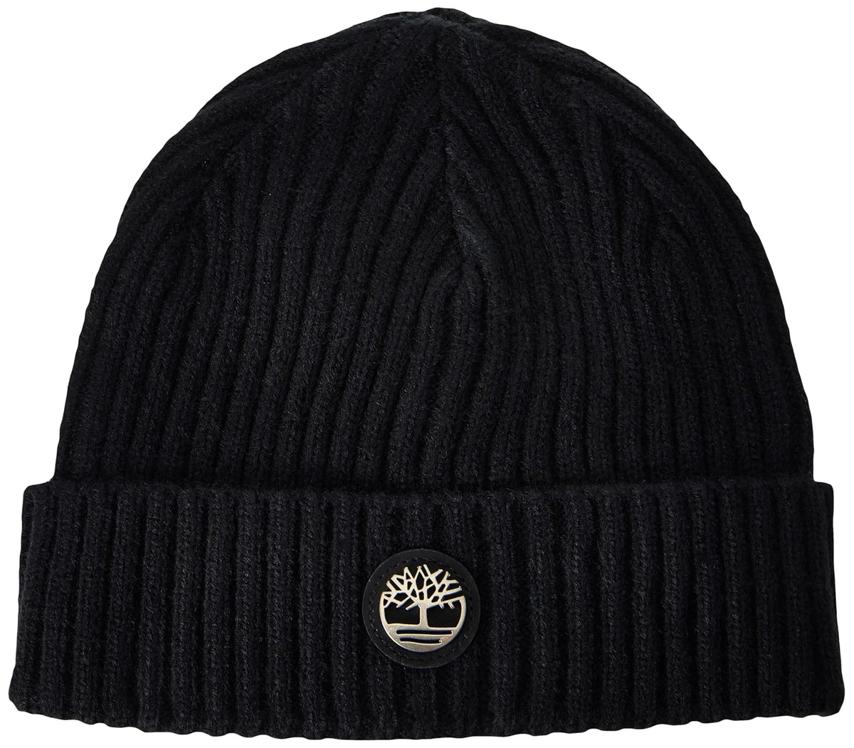 Timberland Gorra de Reloj Acanalada con Placa de Logotipo Gorro para Clima frío para para Hombre