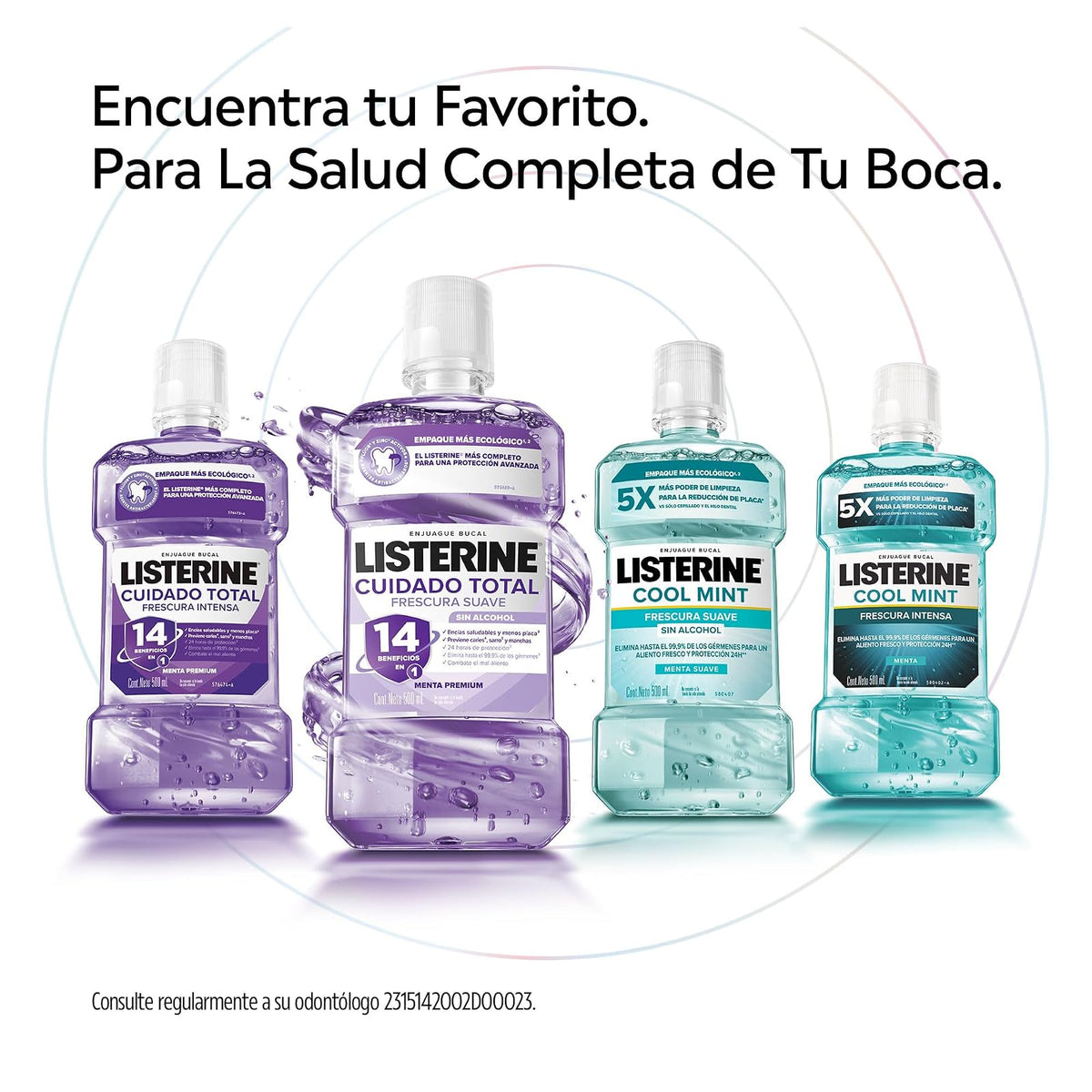 LISTERINE Enjuague Bucal Cool Mint 1 L