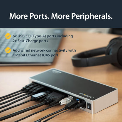 Startech DK30ADD Tarjeta y Periféricos Adicionales