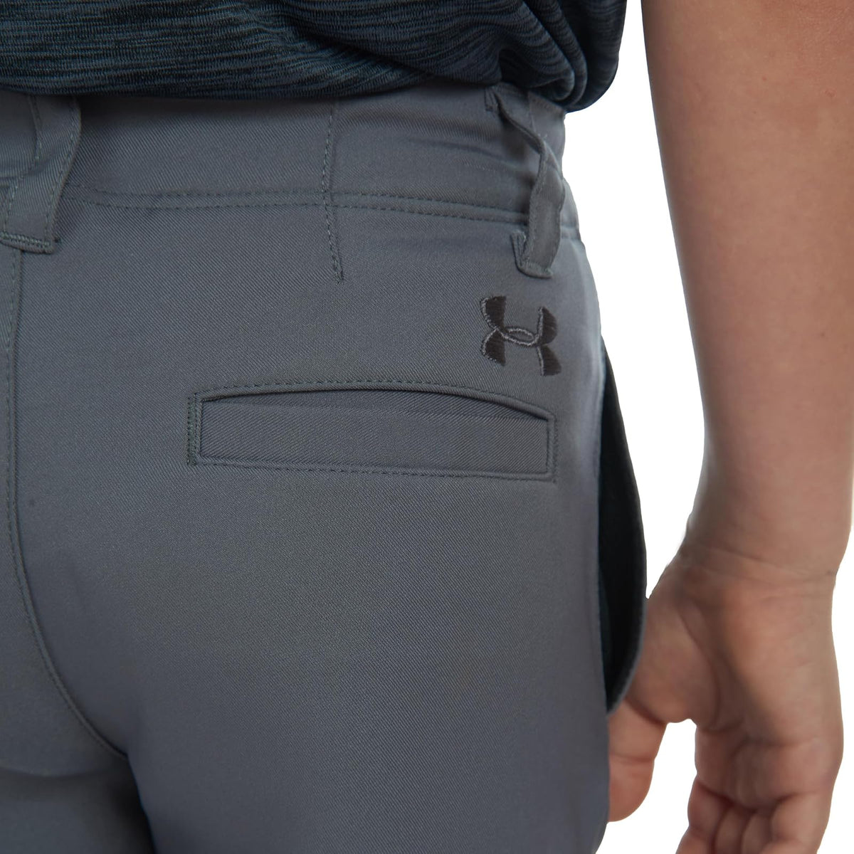 Under Armour Pantalones Cortos de Golf para niños, Trabillas para cinturón, Cierre elástico, Ligero y elástico
