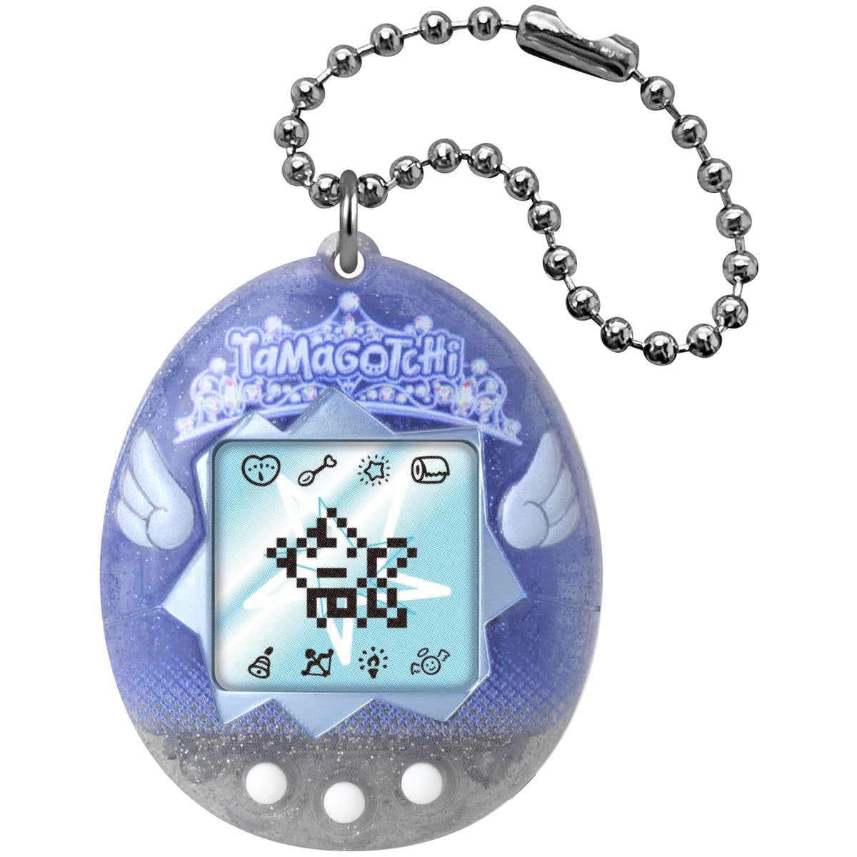 Tamagotchi Original Pastel de Ángel con Llavero - Tiara de ángel