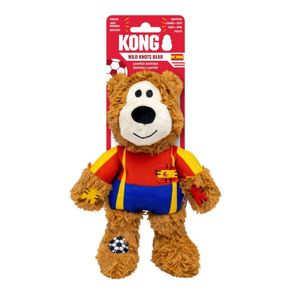Kong Wild Knots Bear Juguete de Peluche para Perro con Playera de Selección - España