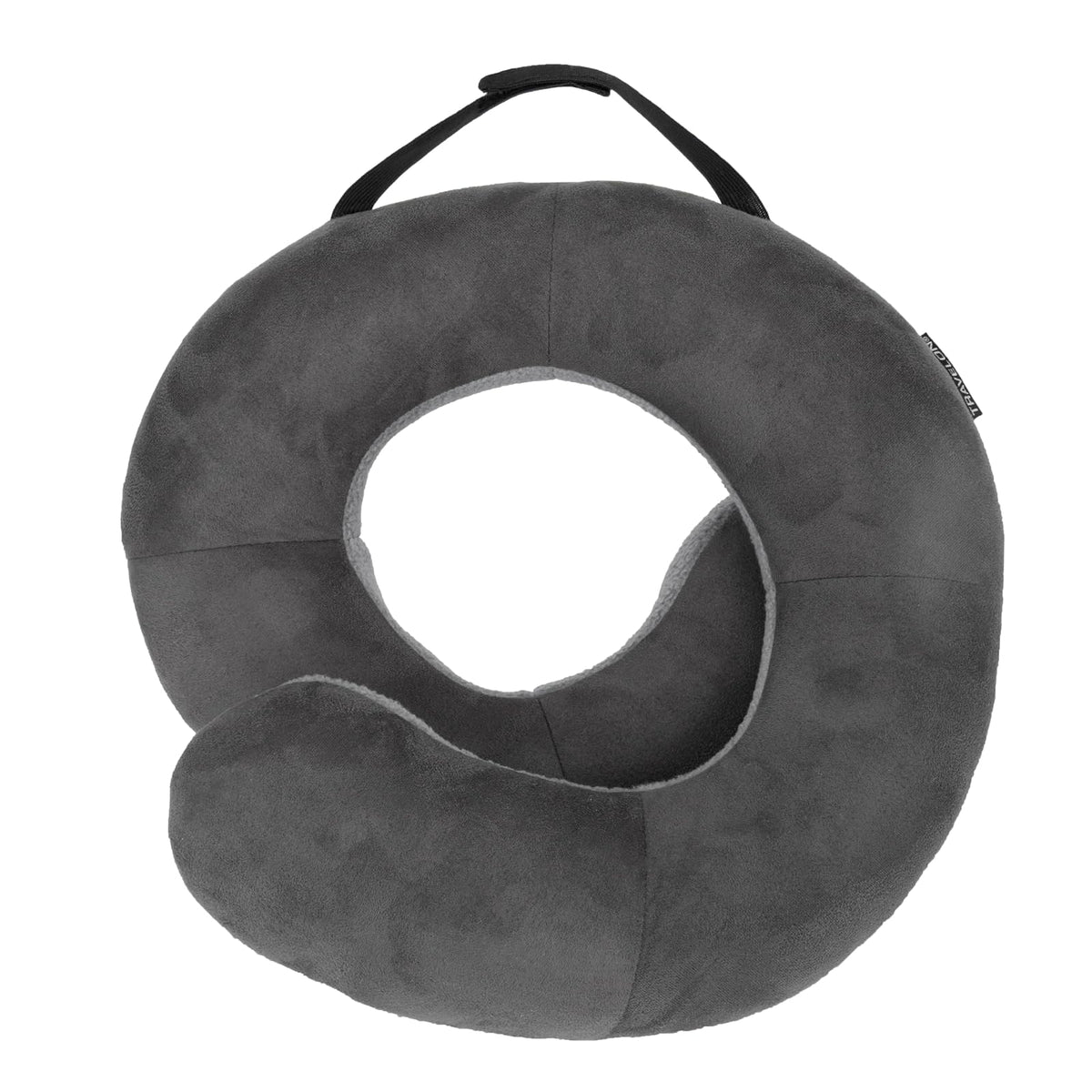 Travelon Deluxe Wrap-n-Rest - Almohada, Travelon Deluxe Wrap-n-rest - Almohada, gris oscuro/gris claro, Una talla