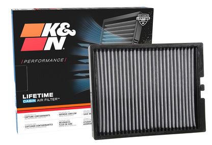K&N Filtro de Aire de Cabina Premium, Lavable y Reutilizable - VF2053