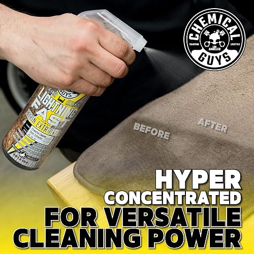 Chemical Guys Lightning Fast Extractor de Manchas de Moquetas y Tapicérías SPI_191_16SW, 473 ml, Aroma Fresco