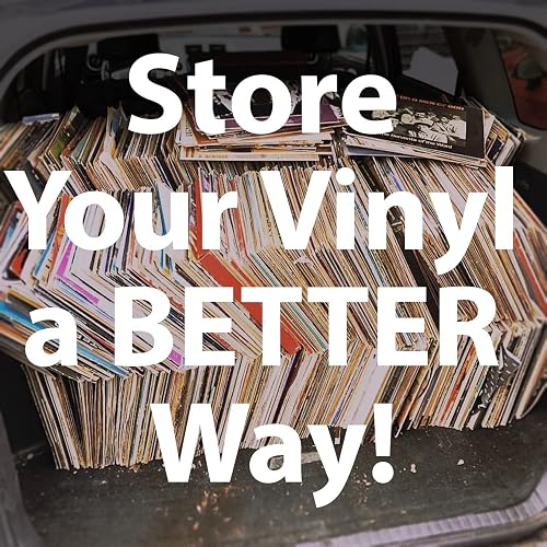 Victrola Collector - Maleta para Almacenamiento de Discos de Vinilo, Capacidad para más de 30 LPs - Blanco