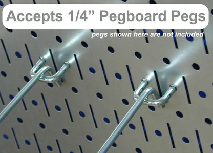 Wall Control 30-P-3232BU Blue Metal Pegboard Pack