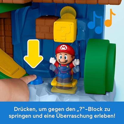 Little People Nintendo Juguete para Bebés Playset Mundo de Mario Bros 1 1/2+