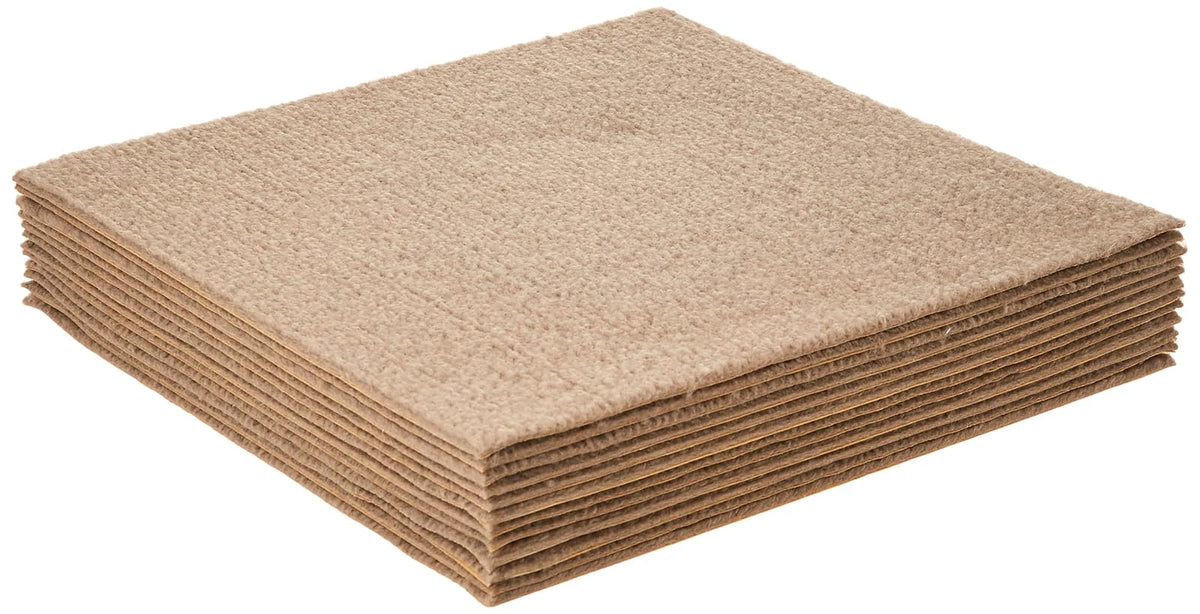 Achim Home Furnishings Nexus Borgoña 30,5 x 30,5 cm Alfombra Autoadhesiva para azulejos, Bronceado - 12"L x 12"W - Bronceado