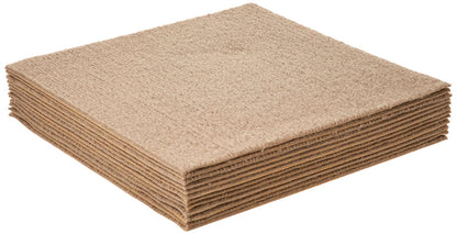 Achim Home Furnishings Nexus Borgoña 30,5 x 30,5 cm Alfombra Autoadhesiva para azulejos, Bronceado - 12"L x 12"W - Bronceado