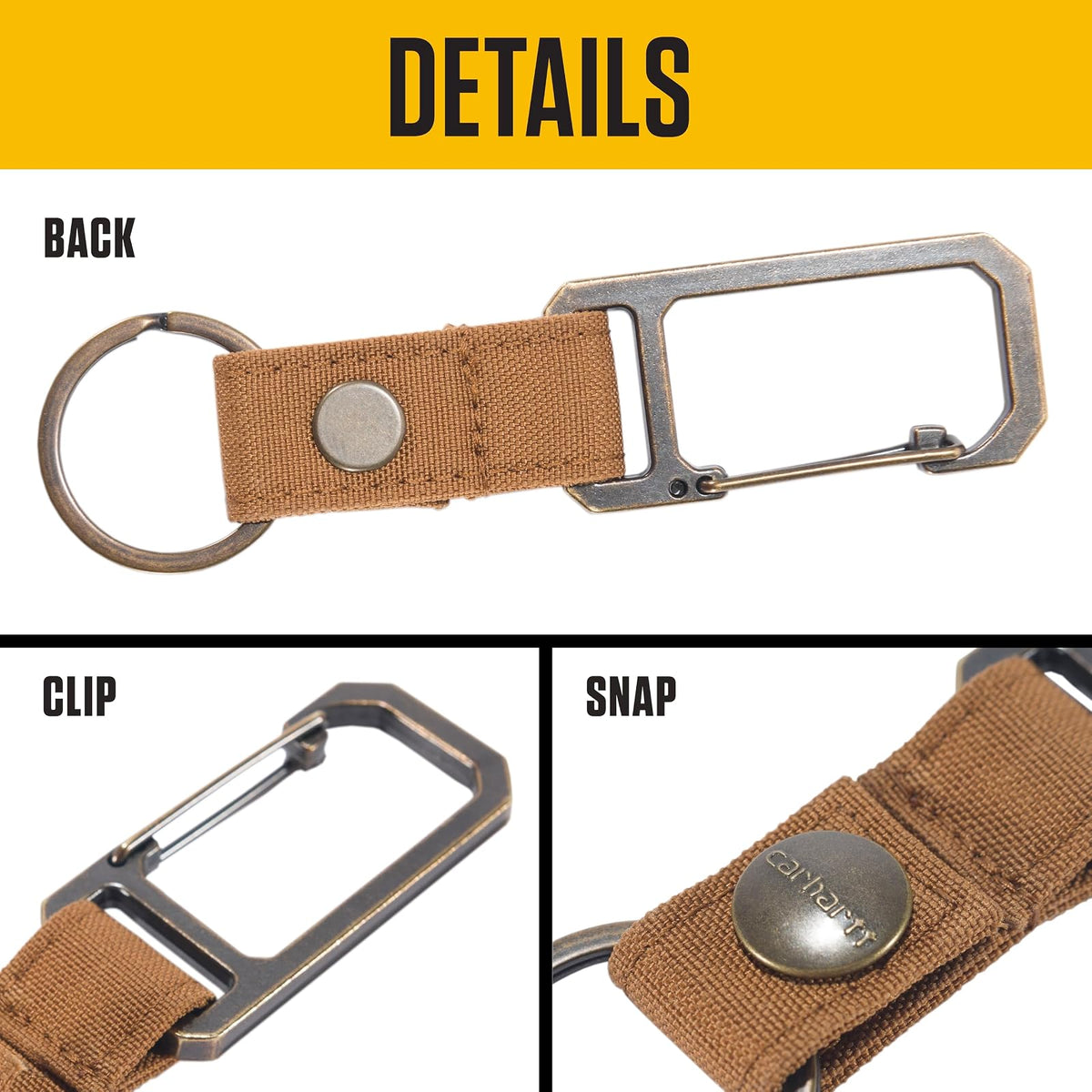 Carhartt B0000251 - Llavero de nailon para hombre