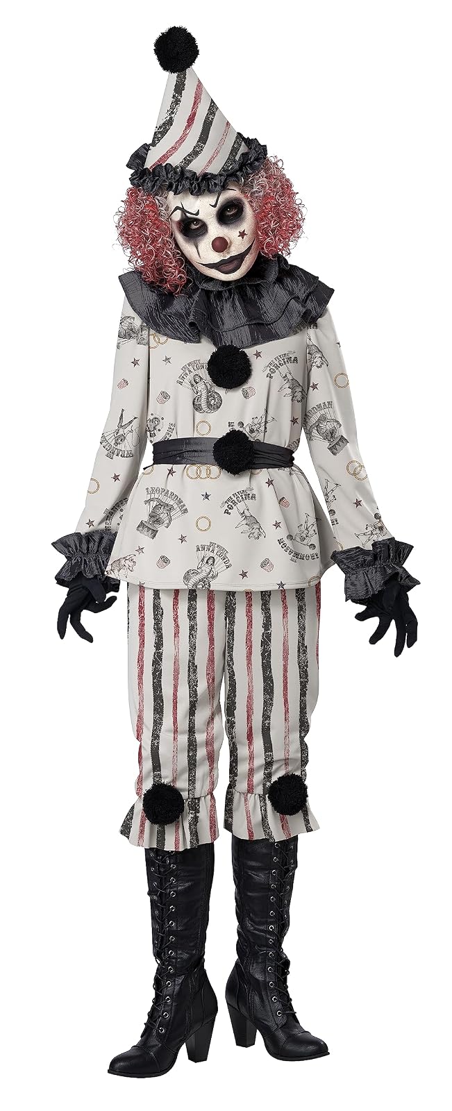 Adult Creeper Clown Costume X-Small