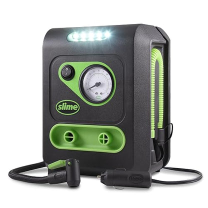 Slime 40034 Inflador 12V de Neumáticos y de Uso Multiple