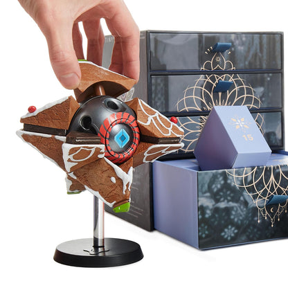 CC Countdown Characters by Numskull Destiny Figura de Concha Fantasma de Jengibre – Producto Oficial de Destiny – Estatua de Calendario de Adviento Coleccionable